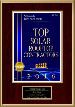 Top Solar Rooftop Contractors 2016