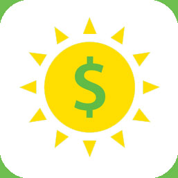 Solar power icon